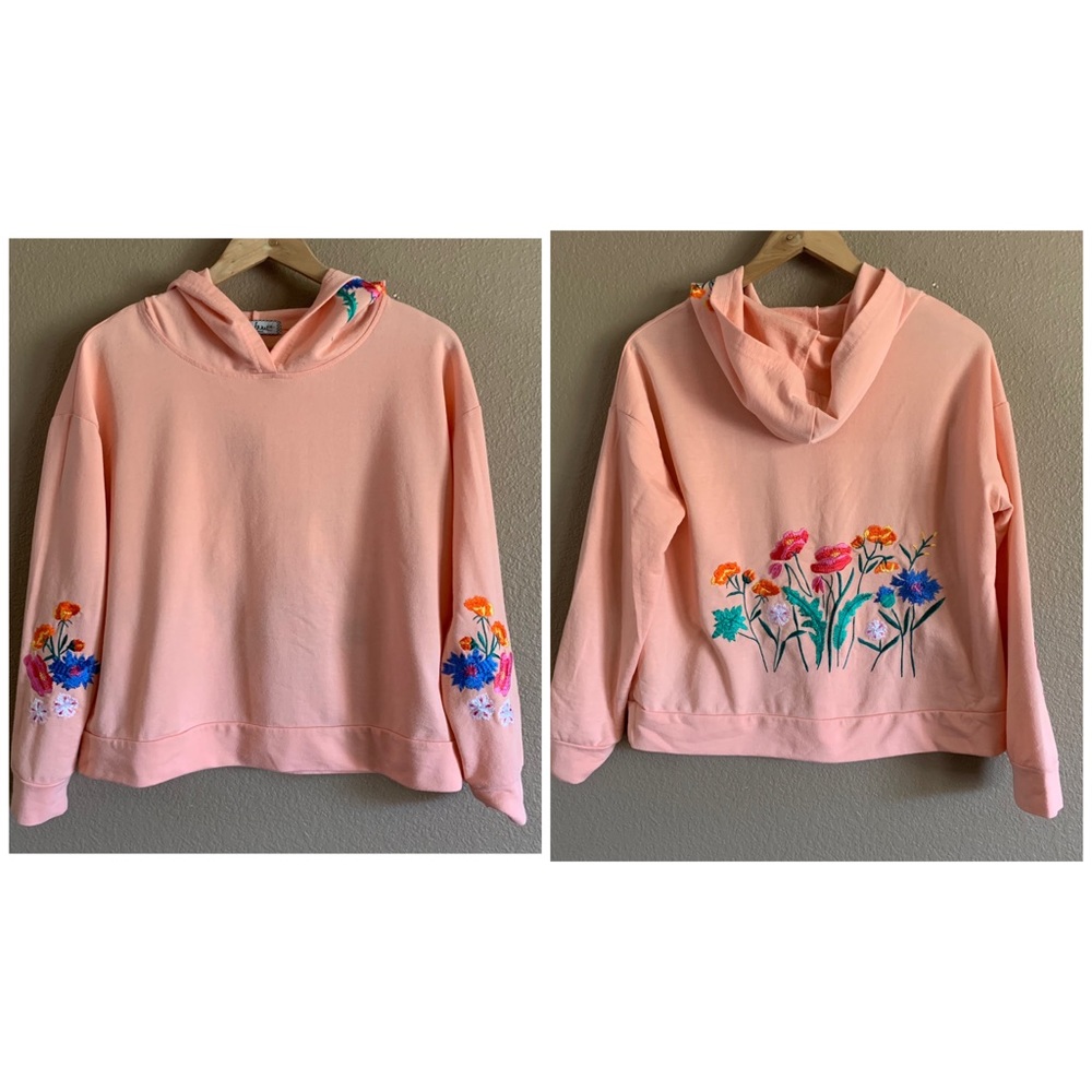 Crave Frame By Almost Famous Cropped Hoodie Size Medium